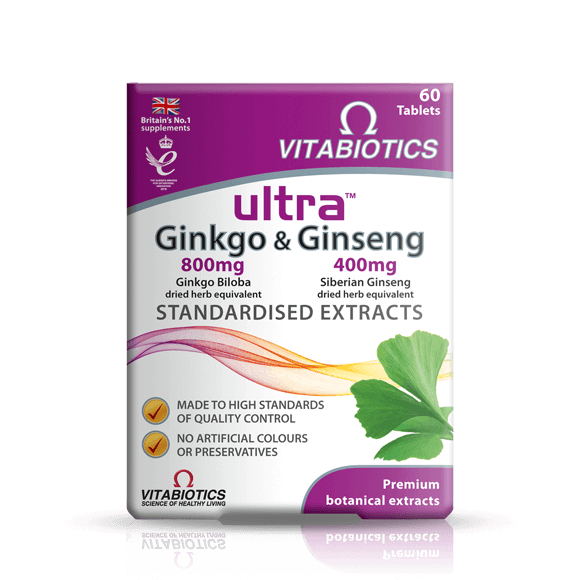 ULTRA GINKGO & GINSENG (УЛЬТРА ГИНКГО И ЖЕНЬШЕНЬ), 60 ШТ ULTRA GINKGO & GINSENG (УЛЬТРА ГИНКГО И ЖЕНЬШЕНЬ), 60 ШТ