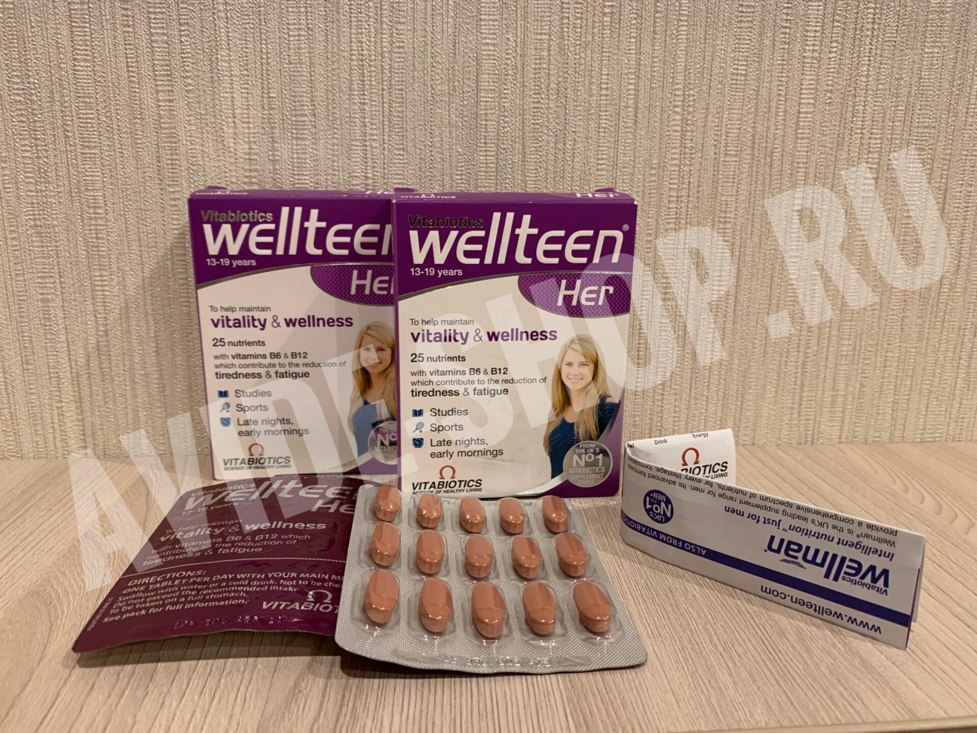 WELLTEEN HER (ВЕЛТИН ДЕВУШКАМ), 30 КАПСУЛ WELLTEEN HER (ВЕЛТИН ДЕВУШКАМ), 30 КАПСУЛ