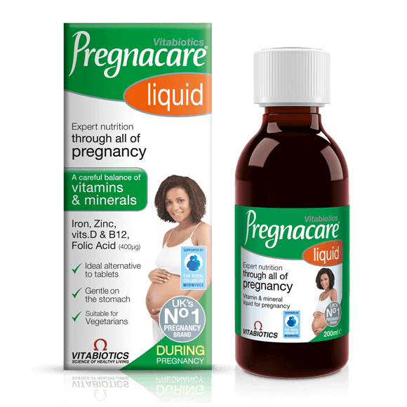 PREGNACARE LIQUID (ПРЕГНАКЕА СИРОП), 200 МЛ PREGNACARE LIQUID (ПРЕГНАКЕА СИРОП), 200 МЛ