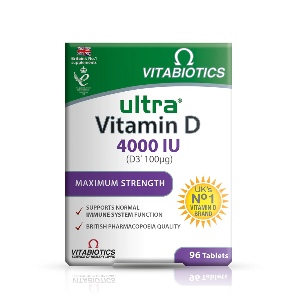 ULTRA VITAMIN D 4000 IU (УЛЬТРА ВИТАМИН D 4000 МЕ), 96 ТАБЛЕТОК ULTRA VITAMIN D 4000 IU (УЛЬТРА ВИТАМИН D 4000 МЕ), 96 ТАБЛЕТОК
